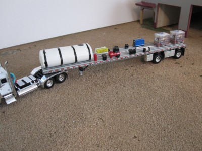 custom toy semi trucks and trailers